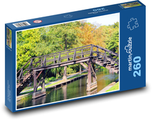 Drewniany most Puzzle 260 elementów - 41x28,7 cm