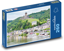 Cochem hrad - Německo Puzzle 260 dílků - 41 x 28,7 cm