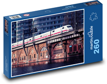 Železnica - vlak Puzzle 260 dielikov - 41 x 28,7 cm 