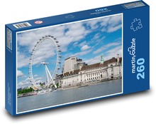 Anglicko - Londýn Puzzle 260 dielikov - 41 x 28,7 cm 