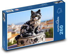 Mačka - torta, čokoláda Puzzle 260 dielikov - 41 x 28,7 cm 