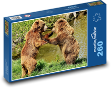 Braunbär Puzzle 260 Teile - 41 x28,7 cm