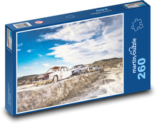 Alte Autos Puzzle 260 Teile - 41 x28,7 cm