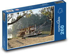 Parník na rieke Puzzle 260 dielikov - 41 x 28,7 cm 