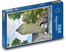 Das ist das Eingangstor. Puzzle 260 Teile - 41 x28,7 cm