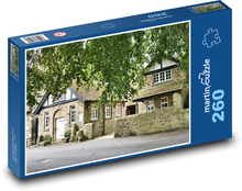 Tradičné anglické bývania Puzzle 260 dielikov - 41 x 28,7 cm 