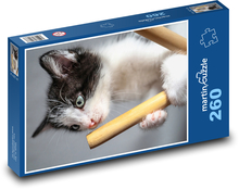 Mačka - mačiatko Puzzle 260 dielikov - 41 x 28,7 cm 