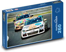 Samochody wyścigowe Puzzle 260 elementów - 41x28,7 cm