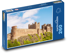 Bamburgh - hrad Puzzle 260 dílků - 41 x 28,7 cm