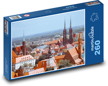 Wrocław - Polska Puzzle 260 elementów - 41x28,7 cm