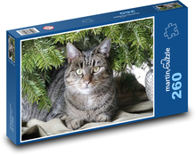 Weihnachten - Katze Puzzle 260 Teile - 41 x28,7 cm