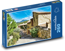 Město - domy Puzzle 260 dílků - 41 x 28,7 cm