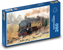 Parní lokomotiva Puzzle 260 dílků - 41 x 28,7 cm