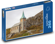 Kostol - Nórsko Puzzle 260 dielikov - 41 x 28,7 cm
