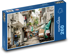 Hongkong - ulice Puzzle 260 elementów - 41x28,7 cm