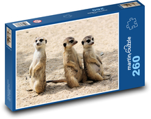 Erdmännchen Puzzle 260 Teile - 41 x28,7 cm