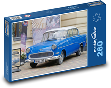 Historic Blue Car Puzzle 260 pieces - 41 x 28.7 cm 