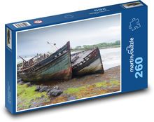 Vraky lodí Puzzle 260 dílků - 41 x 28,7 cm