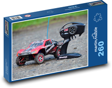 Hračka - RC auto Puzzle 260 dílků - 41 x 28,7 cm