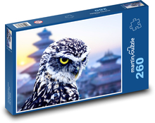 Bird - Owl Puzzle 260 pieces - 41 x 28.7 cm 
