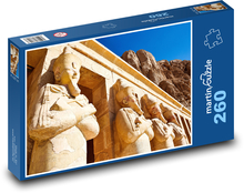 Egipt - posągi Puzzle 260 elementów - 41x28,7 cm