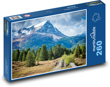 Horská krajina Puzzle 260 dielikov - 41 x 28,7 cm 