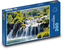 Park Narodowy - Chorwacja Puzzle 260 elementów - 41x28,7 cm