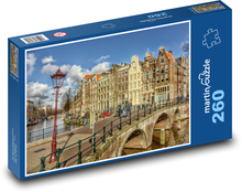 Amsterdam - Keizersgracht, Netherlands Puzzle 260 pieces - 41 x 28.7 cm 