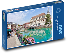 Francúzsko - Annecy Puzzle 260 dielikov - 41 x 28,7 cm