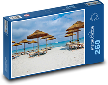 Plaża - raj Puzzle 260 elementów - 41x28,7 cm