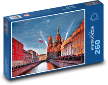Petrohrad - Rusko Puzzle 260 - 41x28,7 cm