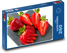 Jahody - ovoce Puzzle 260 - 41x28,7 cm