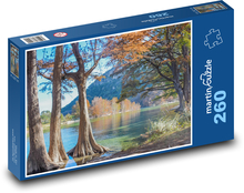 Autumn landscape - river Puzzle 260 pieces - 41 x 28.7 cm 