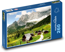 Dachstein - Rakúsko, hory Puzzle 260 dielikov - 41 x 28,7 cm 