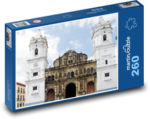 Katedrála - Panama city Puzzle 260 - 41x28,7 cm
