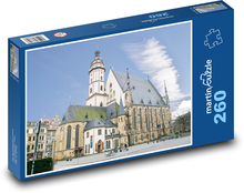 Lipsko - kostel Puzzle 260 - 41x28,7 cm