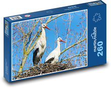 Wading Bird - Stork Puzzle 260 pieces - 41 x 28.7 cm 
