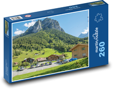 Domy wiejskie, Szwajcaria Puzzle 260 elementów - 41x28,7 cm