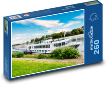 Boat - Rhine River Puzzle 260 pieces - 41 x 28.7 cm 
