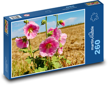 Topoľ - ružový kvet Puzzle 260 dielikov - 41 x 28,7 cm