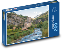 Hory - Starý hrad Puzzle 260 dielikov - 41 x 28,7 cm 