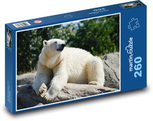 Ľadový medveď Puzzle 260 dielikov - 41 x 28,7 cm 