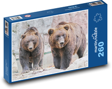 Tiere - Bären Puzzle 260 Teile - 41 x28,7 cm