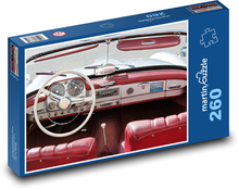 Auto - interiér Puzzle 260 dielikov - 41 x 28,7 cm 