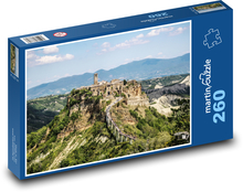 Włoska wioska Puzzle 260 elementów - 41x28,7 cm