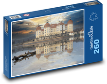 Německo - zámek Moritzburg Puzzle 260 dílků - 41 x 28,7 cm