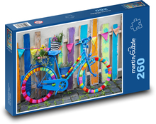 Veselé jízdní kolo Puzzle 260 dílků - 41 x 28,7 cm