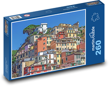 Włochy - kolorowe domy Puzzle 260 elementów - 41x28,7 cm