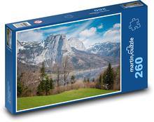 Berge - See, Bäume Puzzle 260 Teile - 41 x28,7 cm