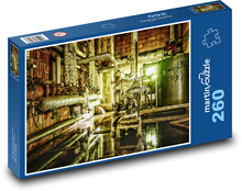 Old abandoned boiler room Puzzle 260 pieces - 41 x 28.7 cm 